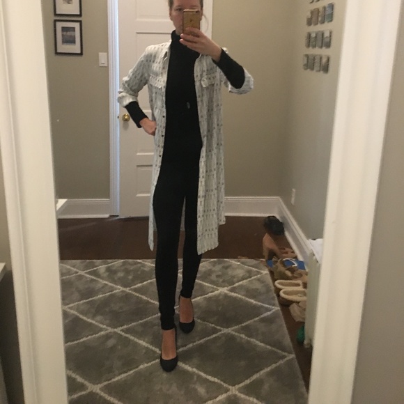 MANGO Long Shirt in White Size US4 - Picture 3 of 8